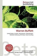 Warren Buffett di Lambert M. Surhone, Miriam T. Timpledon, Susan F. Marseken edito da Betascript Publishing