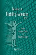 Advances In Usability Evaluation Part Ii edito da Taylor & Francis Ltd