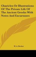 Charicles Or Illustrations Of The Private Life Of The Ancient Greeks With Notes And Excursuses di W. A. Becker edito da Kessinger Publishing Co