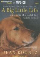 A Big Little Life: A Memoir of a Joyful Dog Named Trixie di Dean R. Koontz edito da Brilliance Corporation