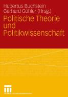 Politische Theorie Und Politikwissenschaft edito da Vs Verlag Fur Sozialwissenschaften