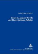 Essays zu Jacques Derrida and Gianni Vattimo, "Religion" edito da Lang, Peter GmbH