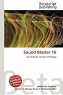 Sound Blaster 16 edito da Betascript Publishing