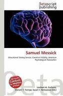 Samuel Messick edito da Betascript Publishing