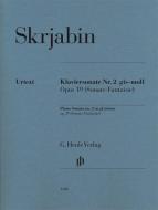 Klaviersonate Nr. 2 gis-moll op. 19 (Sonate-Fantaisie) di Alexander Skrjabin edito da Henle, G. Verlag