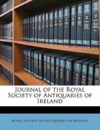 Journal Of The Royal Society Of Antiquar edito da Nabu Press