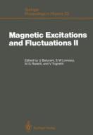 Magnetic Excitations and Fluctuations II edito da Springer Berlin Heidelberg