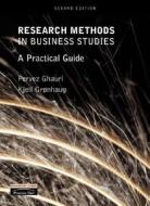 Research Methods In Business Studies di Pervez Ghauri, Kjell Gronhaug edito da Pearson Education