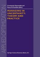 Managing in Uncertainty: Theory and Practice di Panos M. Pardalos, Constantin Zopounidis edito da Springer US