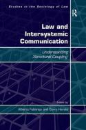 Law and Intersystemic Communication di Gorm Harste edito da Taylor & Francis Ltd