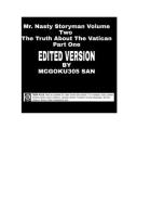Mr Nasty Storyman Volume Two The Truth di MCGOKU305 SAN edito da Lightning Source Uk Ltd