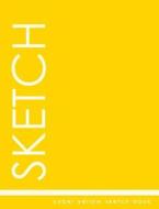 Cyber Yellow Sketch Book di Trendy Wares Misc edito da Createspace Independent Publishing Platform