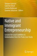 Native and Immigrant Entrepreneurship edito da Springer-Verlag GmbH