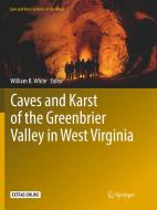 Caves and Karst of the Greenbrier Valley in West Virginia edito da Springer International Publishing