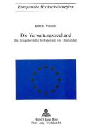 Die Verwaltungstreuhand di Konrad Weckerle edito da Lang, Peter