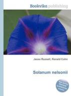 Solanum Nelsonii edito da Book On Demand Ltd.