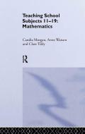 Mathematics di Candia Morgan, Clare Tikly, Anne Watson edito da Taylor & Francis Ltd