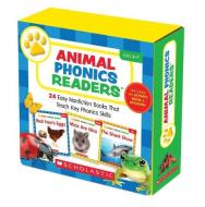 Animal Phonics Readers: 24 Easy Nonfiction Books That Teach Key Phonics Skills [With Sticker(s) and Activity Book] di Liza Charlesworth edito da SCHOLASTIC TEACHING RES