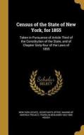 CENSUS OF THE STATE OF NEW YOR di Franklin Benjamin 1822-1885 Hough edito da WENTWORTH PR
