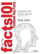 Studyguide For Hdev By Rathus, Spencer A. di Cram101 Textbook Reviews edito da Cram101
