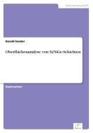 Oberflächenanalyse von Si/SiGe-Schichten di Harald Sander edito da Diplom.de