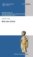 Über den Schrei di Joseph Vogl edito da V & R Unipress GmbH
