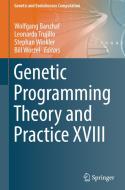 Genetic Programming Theory and Practice XVIII edito da Springer Singapore