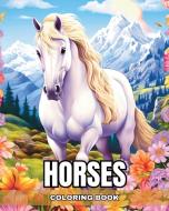 Horses Coloring Book di Ariana Raisa edito da Blurb