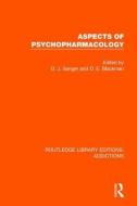 Aspects of Psychopharmacology edito da Taylor & Francis Ltd