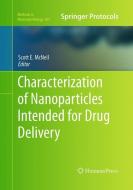 Characterization of Nanoparticles Intended for Drug Delivery edito da Humana Press
