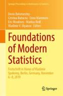Foundations of Modern Statistics edito da Springer International Publishing