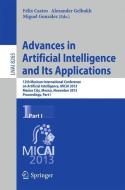 Advances in Artificial Intelligence and Its Applications edito da Springer Berlin Heidelberg