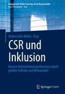 CSR und Inklusion edito da Springer-Verlag GmbH