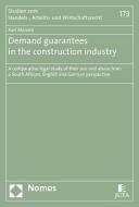 Demand guarantees in the construction industry di Karl Marxen edito da Nomos Verlagsges.MBH + Co