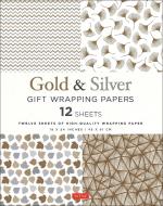 Silver and Gold Gift Wrapping Papers - 12 Sheets di Tuttle Publishing edito da Tuttle Publishing