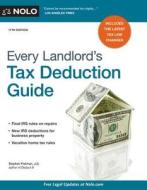 Every Landlord's Tax Deduction Guide di Stephen Fishman edito da NOLO