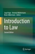 Introduction To Law edito da Springer International Publishing Ag