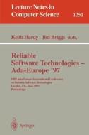 Reliable Software Technologies - Ada-Europe '97 edito da Springer Berlin Heidelberg