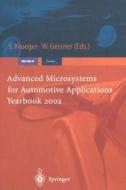 Advanced Microsystems for Automotive Applications Yearbook 2002 edito da Springer Berlin Heidelberg