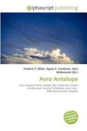 Avro Antelope edito da Alphascript Publishing