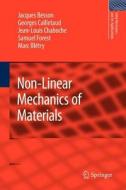 Non-Linear Mechanics of Materials di Jacques Besson, Georges Cailletaud, Jean-Louis Chaboche, Samuel Forest edito da Springer Netherlands