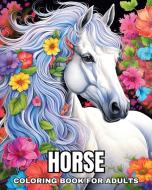 Horse Coloring Book for Adults di Ariana Raisa edito da Blurb