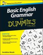 Basic English Grammar For Dummies - UK di Geraldine Woods edito da John Wiley & Sons Inc
