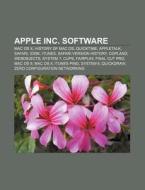 Apple Inc. software di Books Llc edito da Books LLC, Reference Series