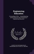 Engineering Education edito da Palala Press