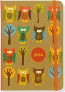 2014 Sm Owls Engagement Calendar edito da Peter Pauper Press Inc,us