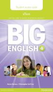 Big English 4 Pupil's Etext Access Code (standalone) di Christopher Cruz edito da Pearson Education Limited
