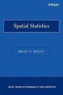 Spatial Statistics P di Ripley edito da John Wiley & Sons