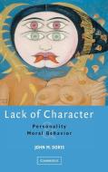 Lack of Character di John M. Doris edito da Cambridge University Press