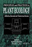 Principles and Practices in Plant Ecology di Inderjit edito da CRC Press